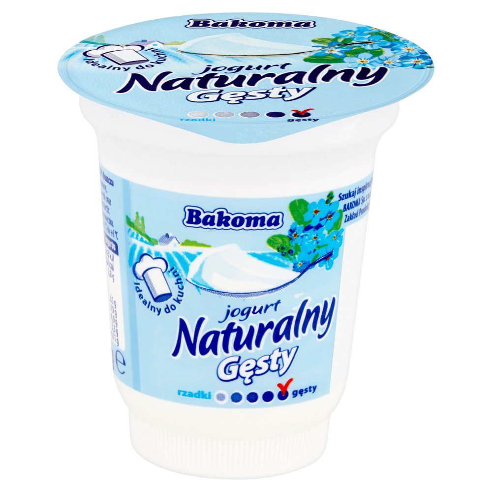 Bakoma Jogurt Naturalny G Sty G Delikatesy Dw Jka