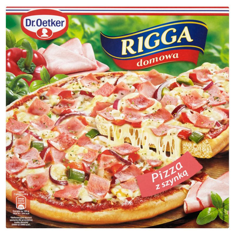 Dr Oetker Rigga Pizza z szynką 250 g Delikatesy Dwójka