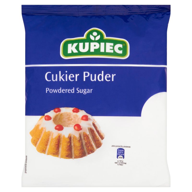 Kupiec Cukier puder 400 g Delikatesy Dwójka