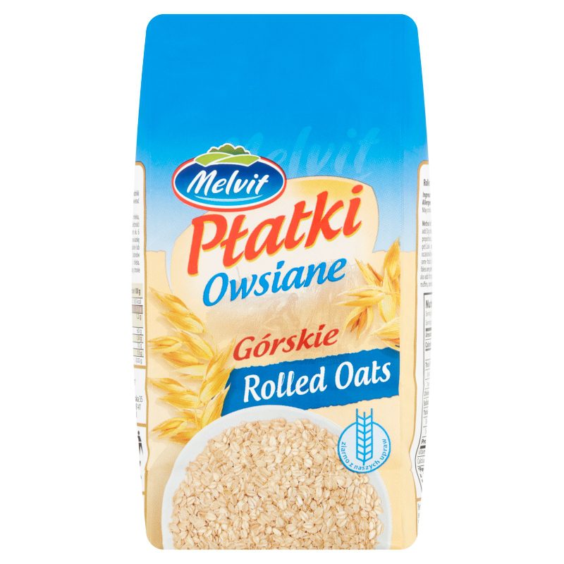 Melvit Płatki owsiane górskie 500 g Delikatesy Dwójka