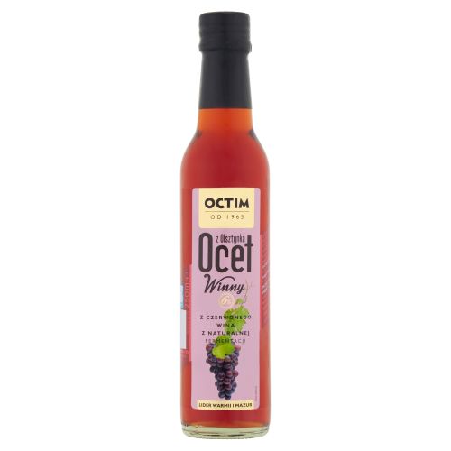 Octim Ocet Winny Z Czerwonego Wina 6% 250ml - Delikatesy Dwójka