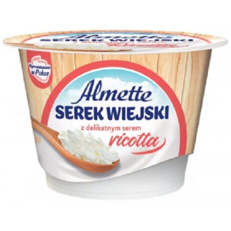 Almette serek wiejski ricotta 150g Delikatesy Dwójka